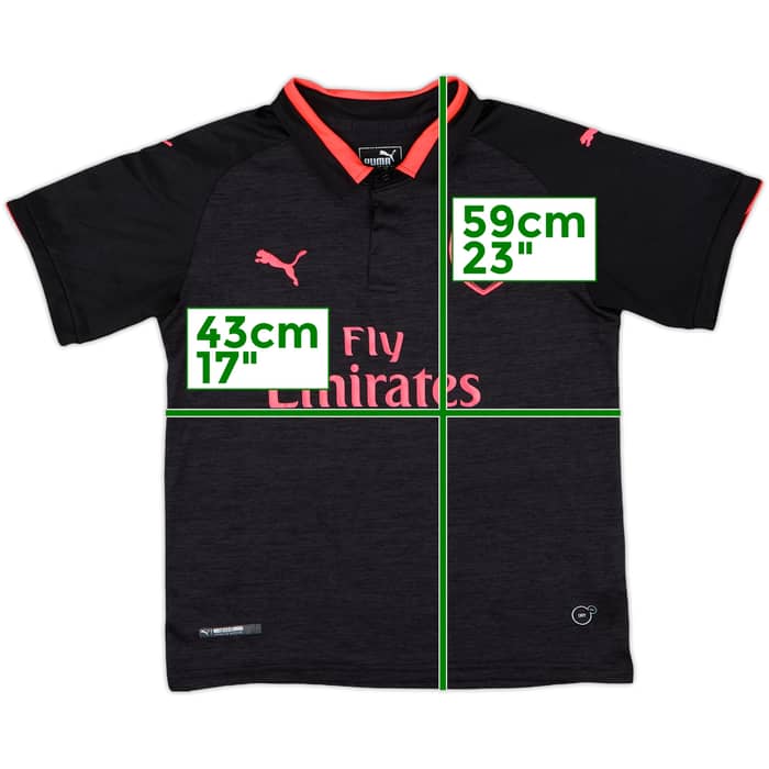 2017-18 Arsenal Third Shirt - 7/10 - (7-8 Years)