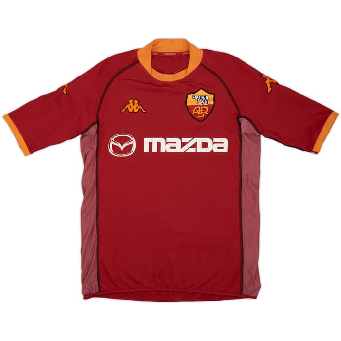 2002-03 Roma Home Shirt - 5/10 - (L)
