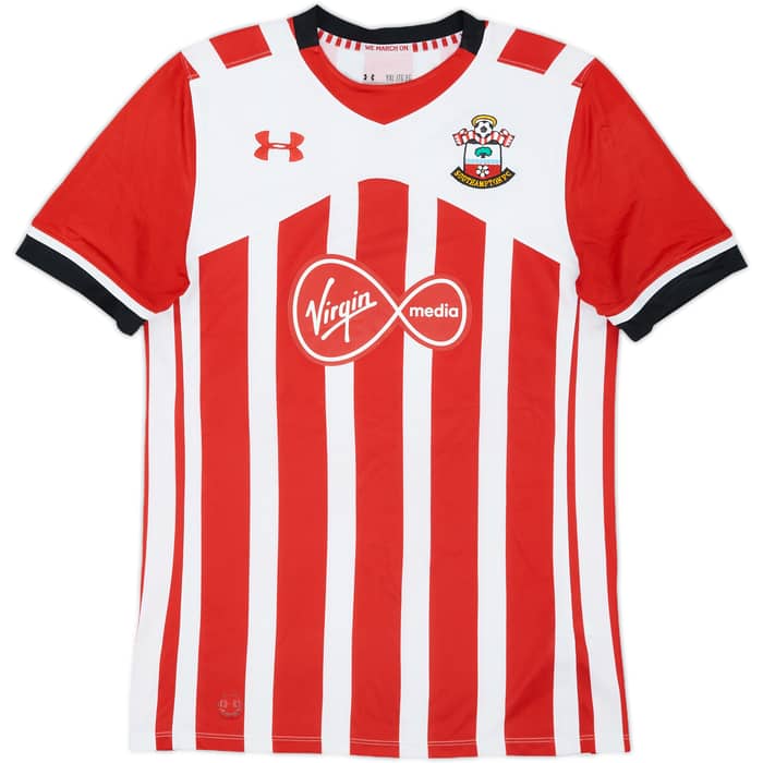 2016-17 Southampton Home Shirt - 7/10 - (XL.Boys)