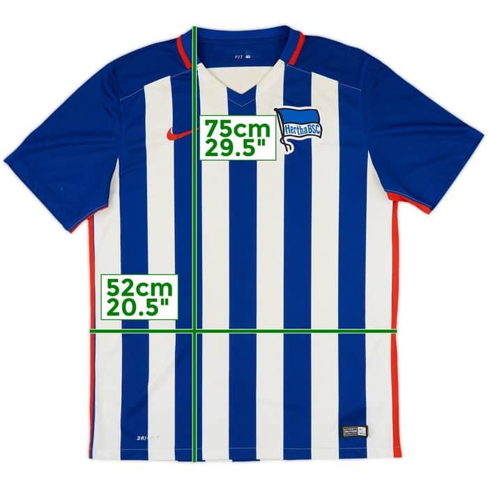 2015-16 Hertha Berlin Home Shirt - 5/10 - (L)