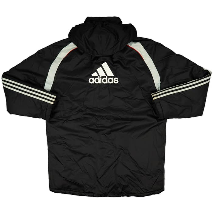 2008-09 Liverpool adidas Padded Bench Coat - 9/10 - (XL)
