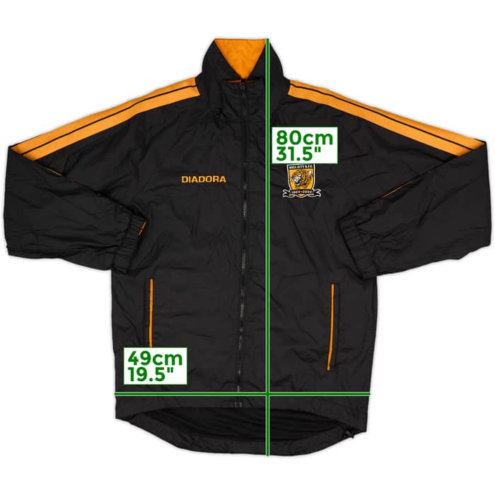 2004-05 Hull City Diadora Rain Jacket - 8/10 - (S)
