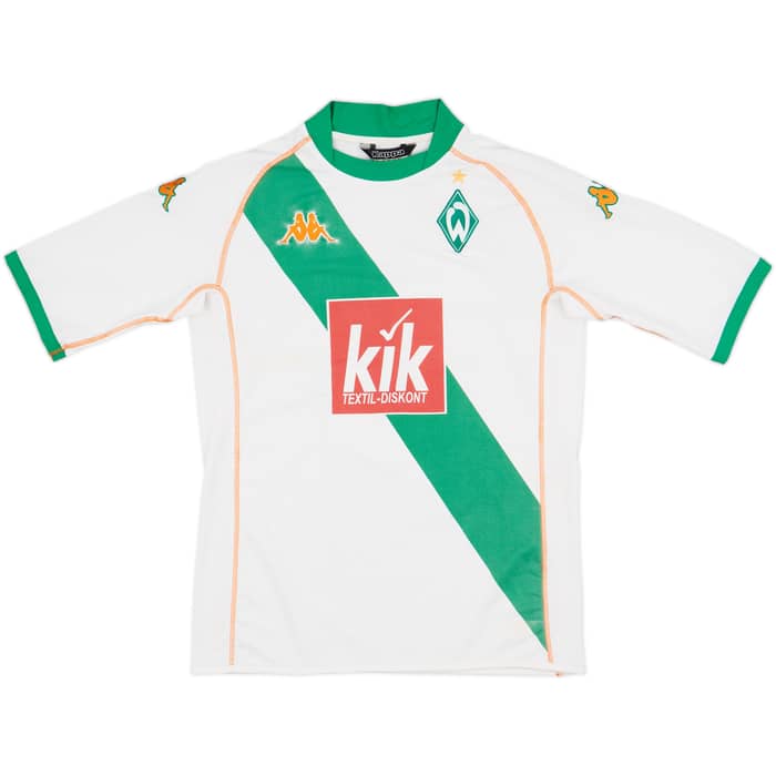 2004-05 Werder Bremen Home Shirt Klasnic #17 - 5/10 - (L)