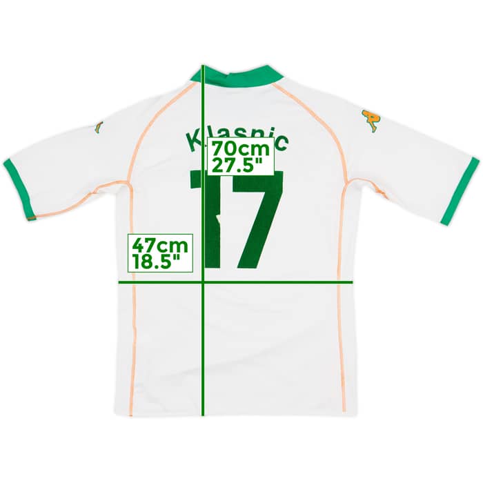 2004-05 Werder Bremen Home Shirt Klasnic #17 - 5/10 - (L)