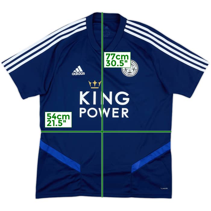 2019-20 Leicester City adidas Training Shirt - 9/10 - (L)