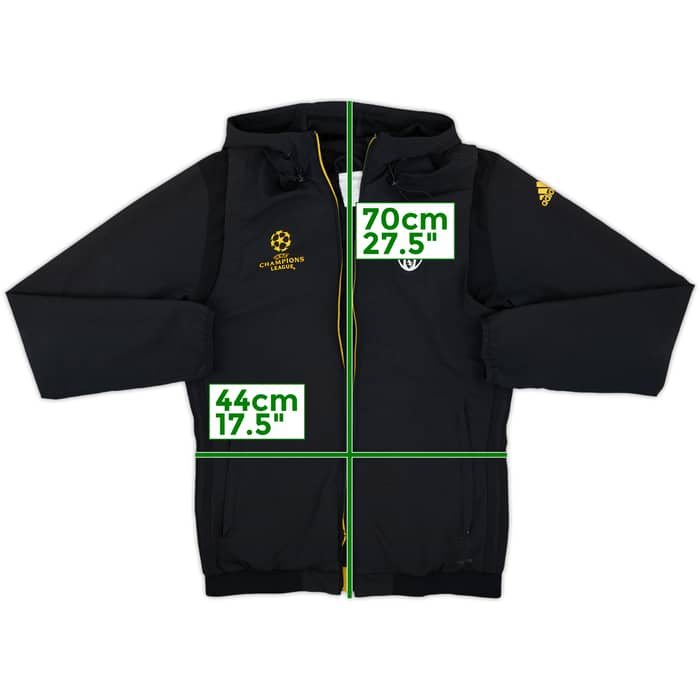 2016-17 Juventus adidas CL Hooded Track Jacket - 3/10 - (S)