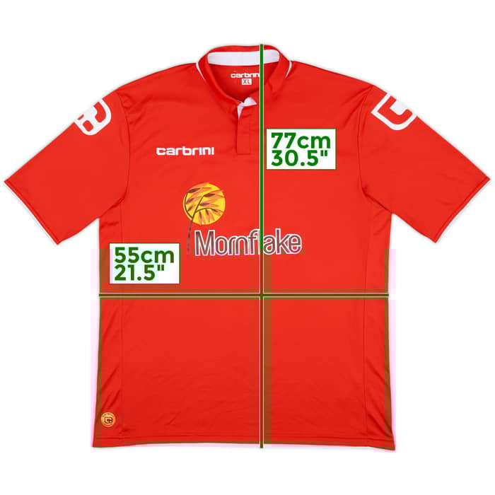 2012-13 Crewe Alexandra Home Shirt - 7/10 - (XL)