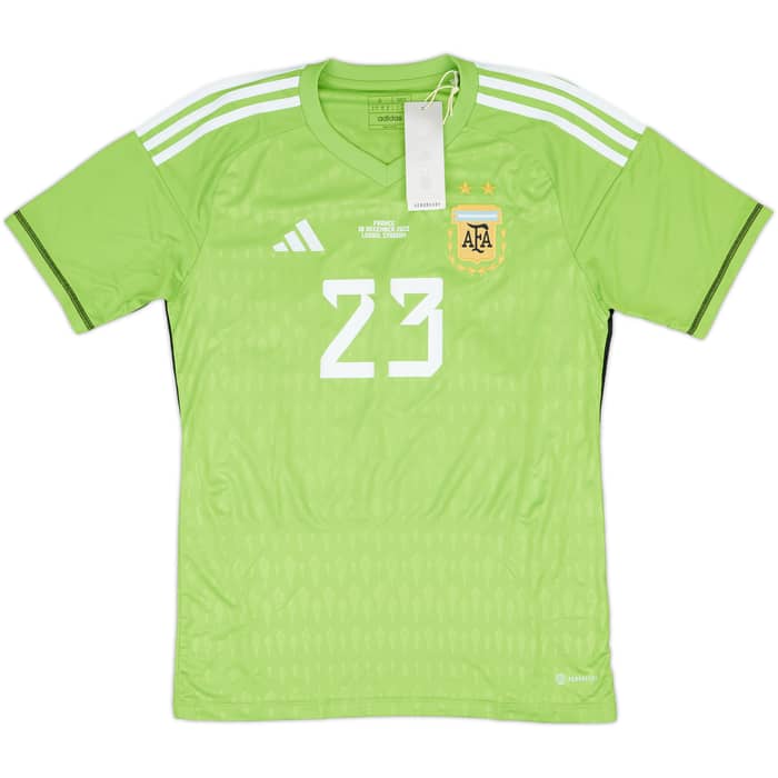 2022-23 Argentina GK 'vs France' Shirt E.Martinez #23 (S)