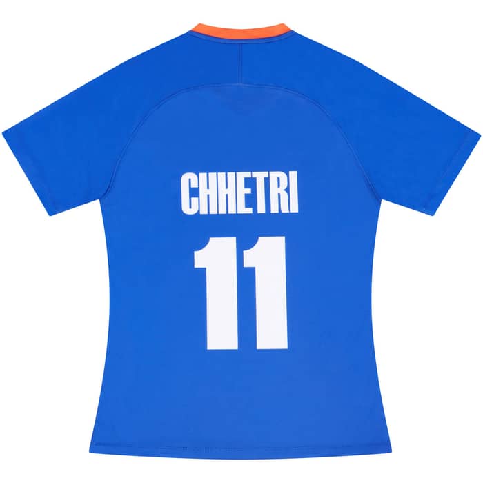 2021-22 India Home Shirt Chhetri #11 - NEW