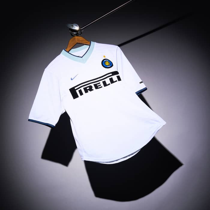 2000-01 Inter Milan Maillot extérieur Ronaldo #9 - 10/10 - (S)