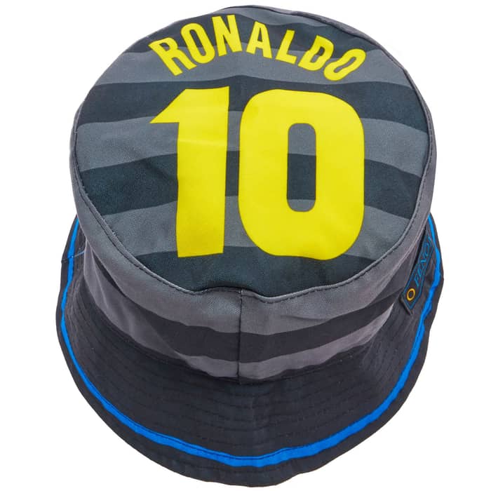 1997-98 Inter Milan Third Ronaldo #10 Bucket Hat (Plus Size)