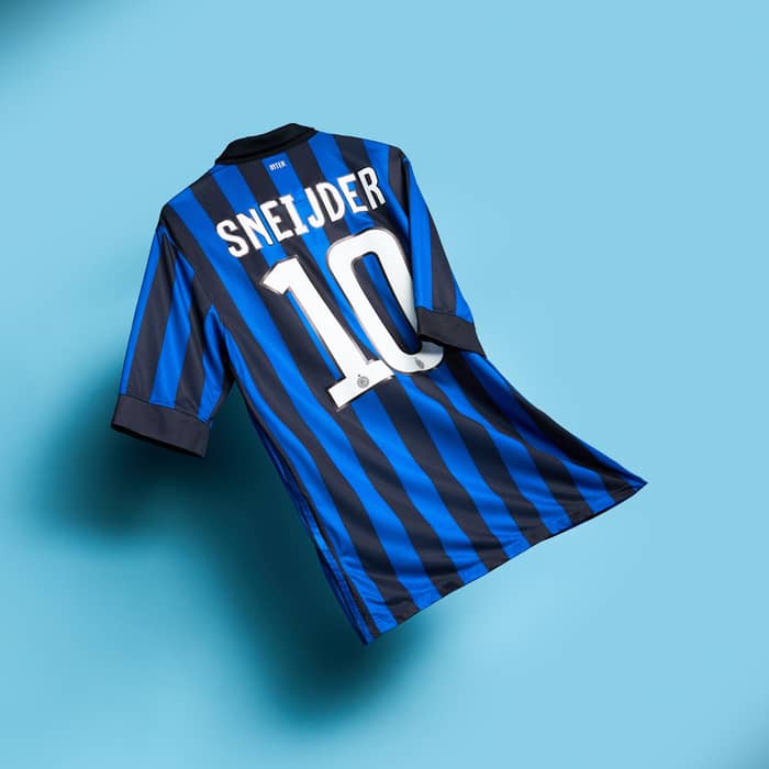 2011-12 Inter Milan Maillot Domicile Sneijder #10 - 10/10 - (M)