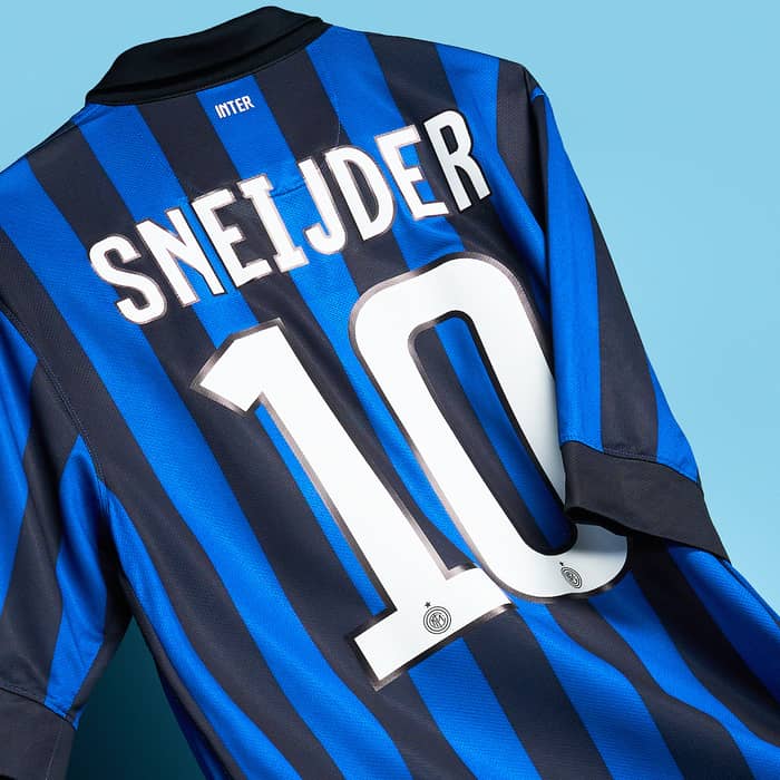 2011-12 Inter Milan Maillot Domicile Sneijder #10 - 10/10 - (M)