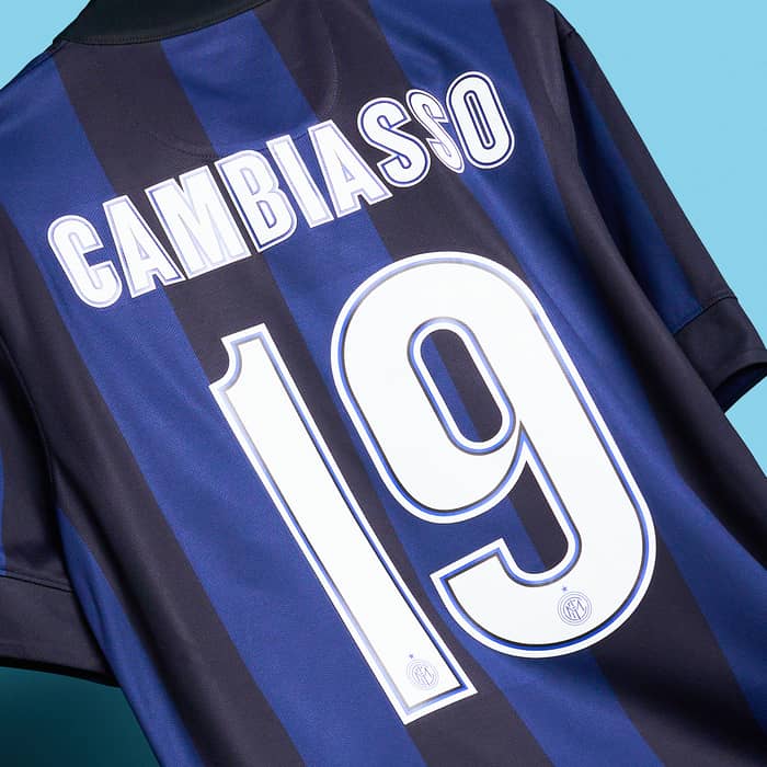 2013-14 Inter Milan Maillot Domicile Cambiasso #19 - 10/10 - (M)