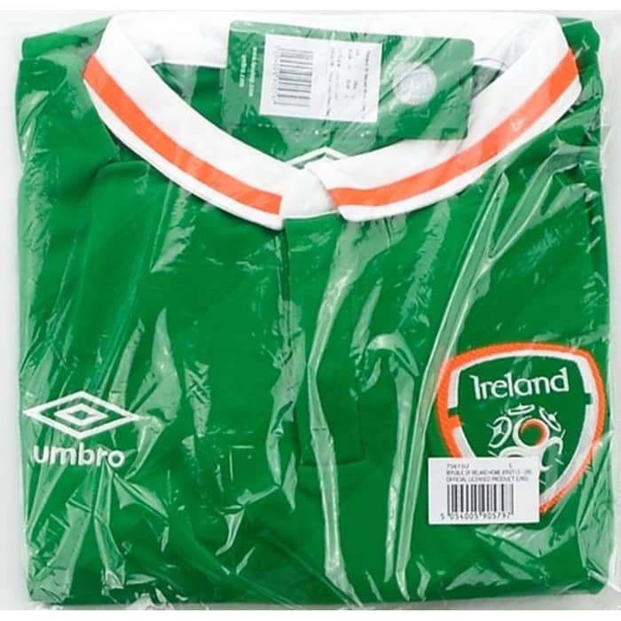 2016-17 Ireland Player Issue Home L/S Shirt