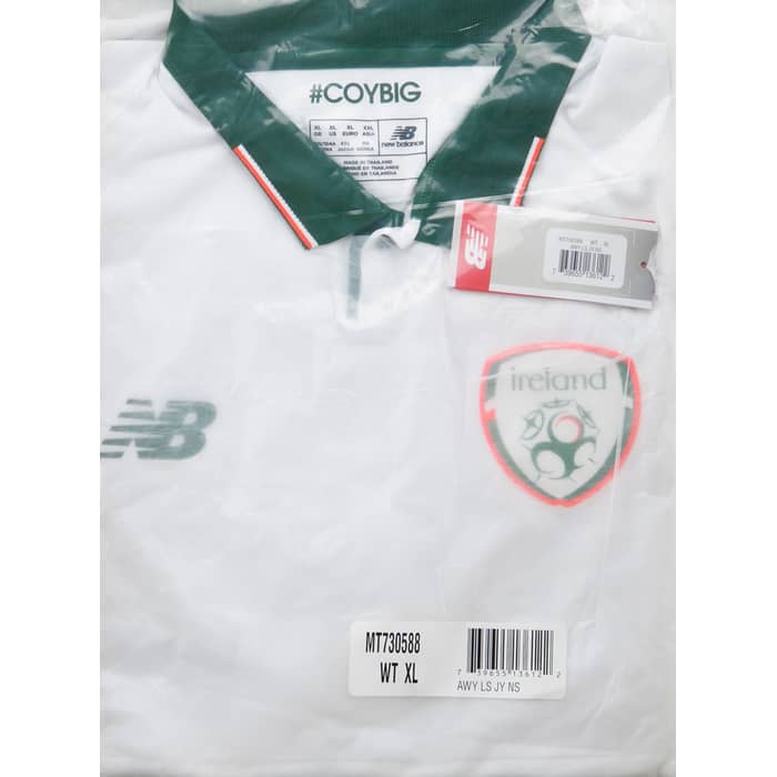 2017-18 Ireland Player Issue Away L/S Shirt
