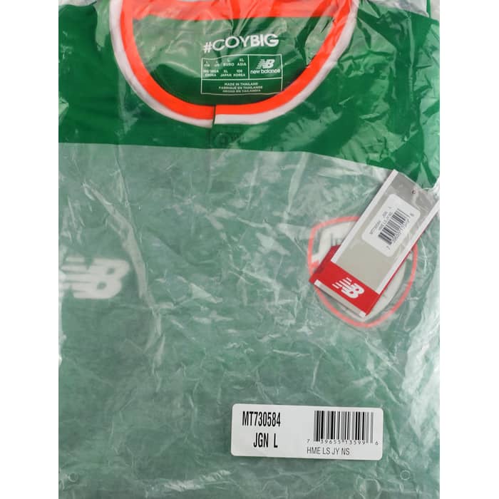 2017-18 Ireland Player Issue Home L/S Shirt - NEW