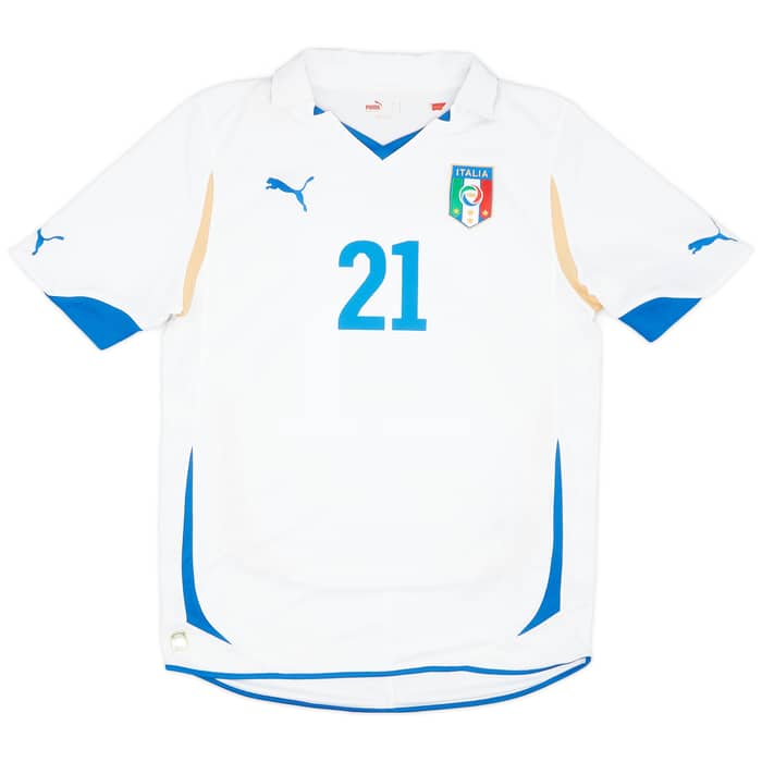 2010-12 Italy Away Shirt Pirlo #21