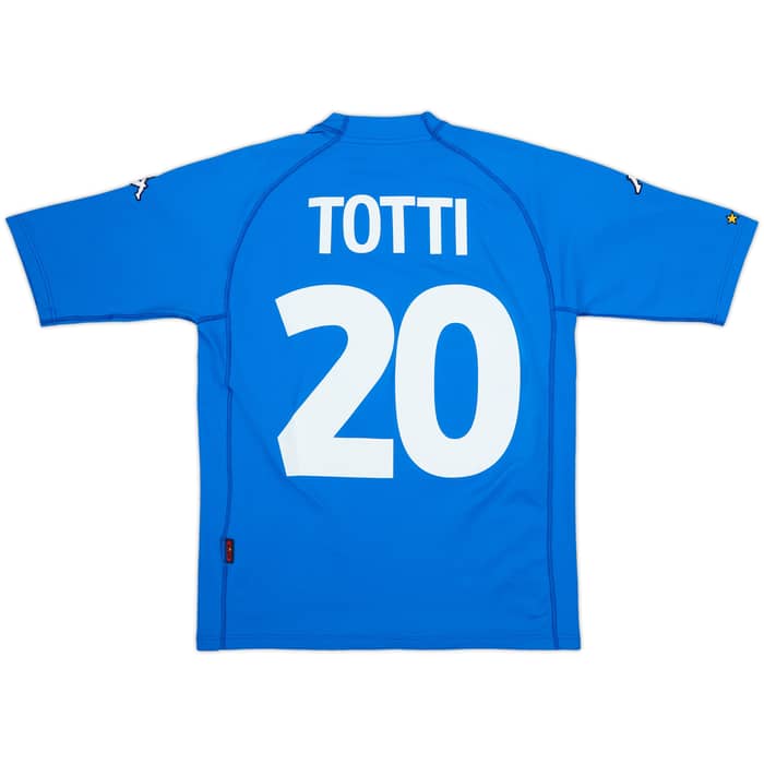 2000-01 Italy Home Shirt Totti #20