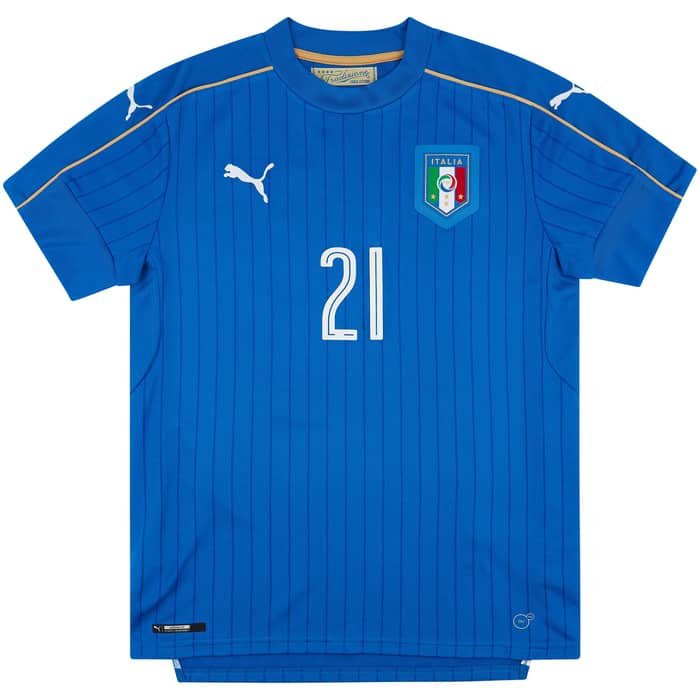 2016-17 Italy Home Shirt Pirlo #21
