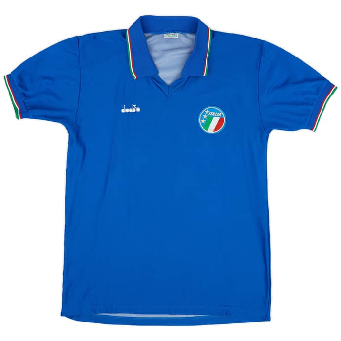 1986-91 Italy Home Shirt 