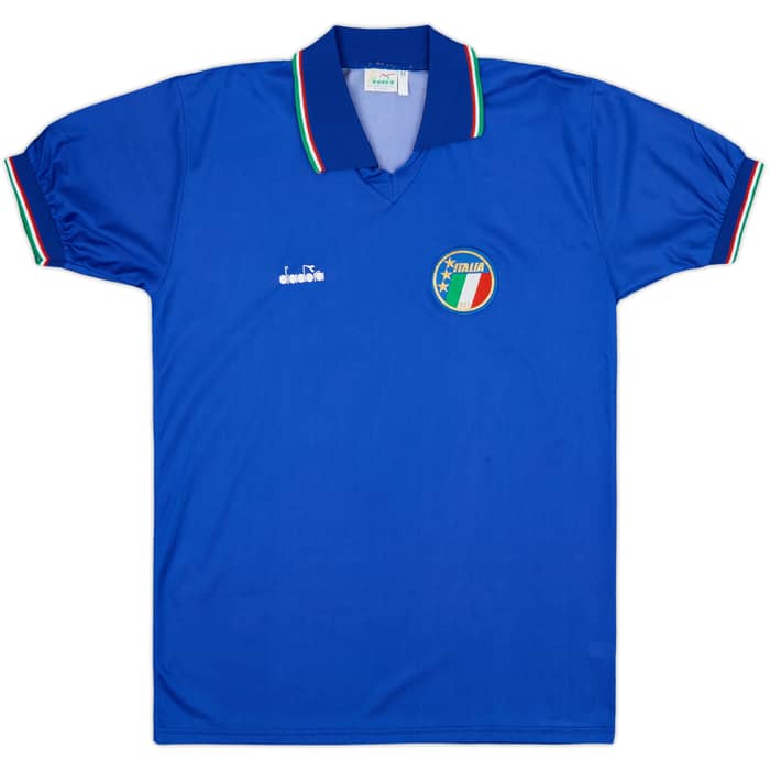 1986-91 Italy Maillot Domicile - 6/10 - (S)