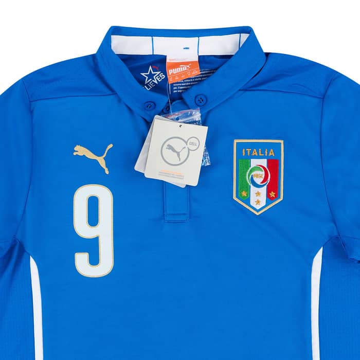 2014-15 Italy Home Shirt Balotelli #9 (KIDS)