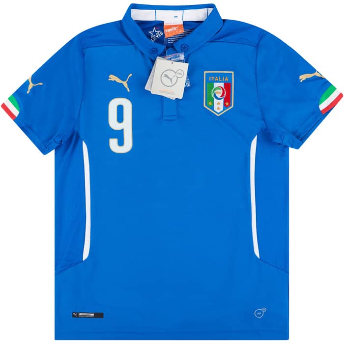 2014-15 Italy Home Shirt Balotelli #9 (KIDS)