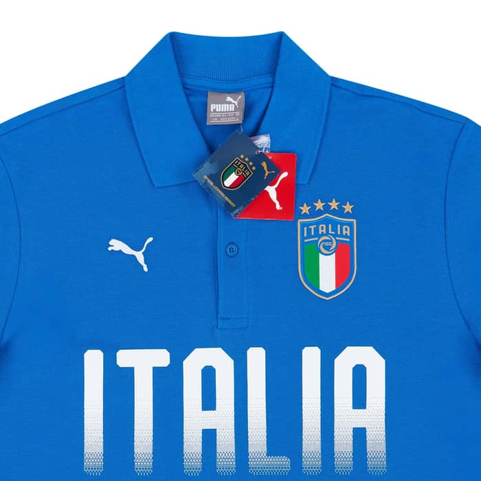 2018-19 Italy Puma Polo T-Shirt - NEW