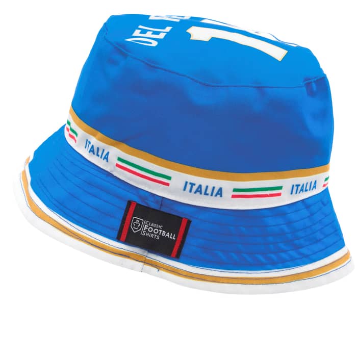 Euro 96' Italy Home Del Piero #14 Bucket Hat