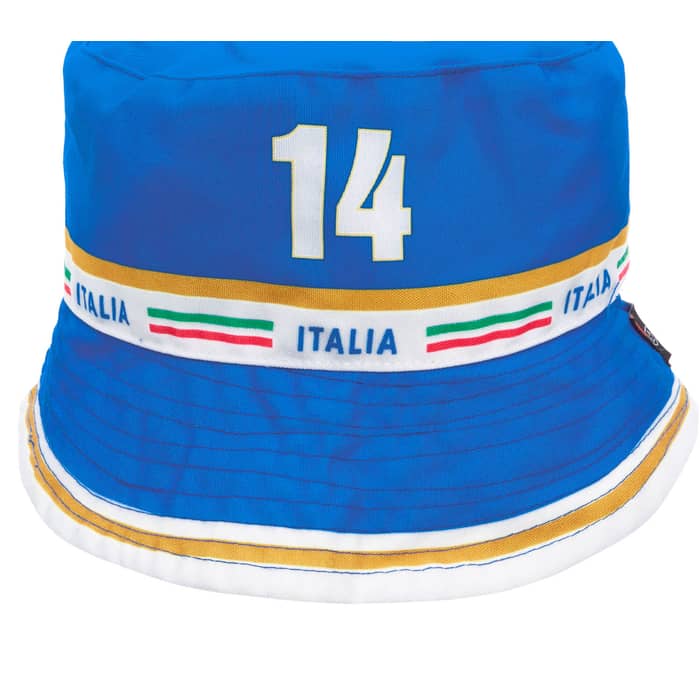 Euro 96' Italy Home Del Piero #14 Bucket Hat