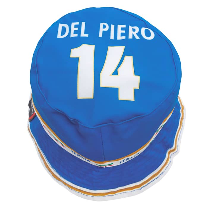 Euro 96' Italy Home Del Piero #14 Bucket Hat
