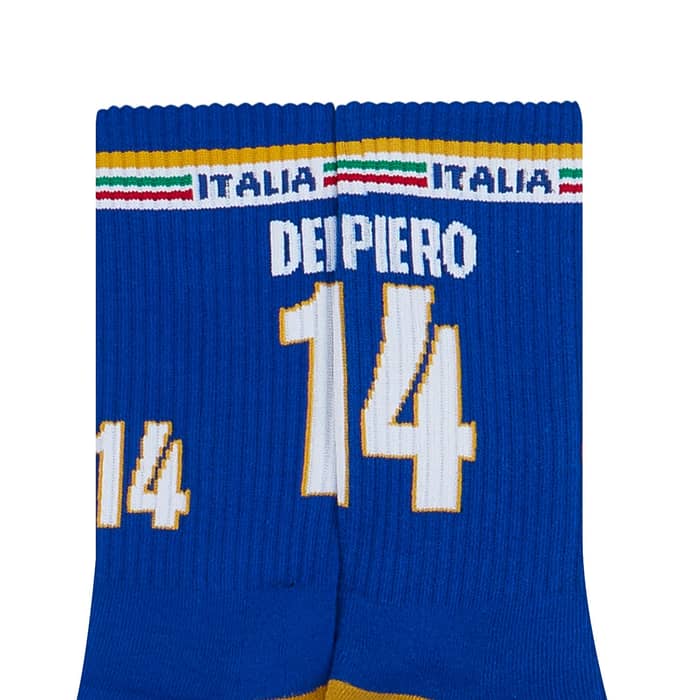 1996-97 Italy Del Piero #14 Home Crew Socks