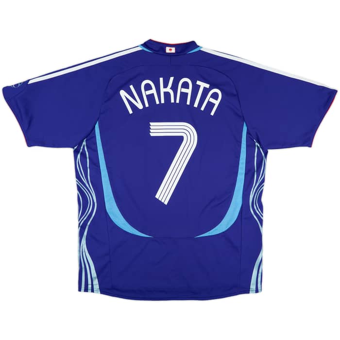 2006-08 Japan Home Shirt Nakata #7