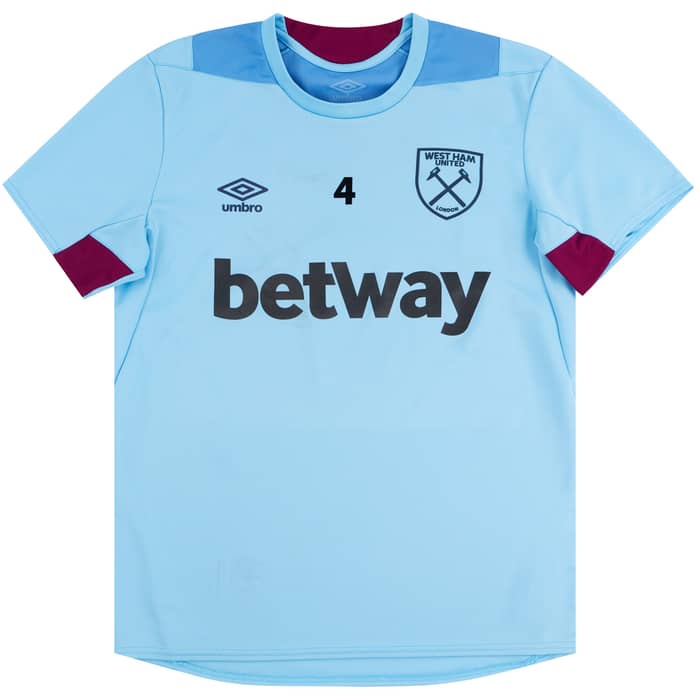 2019-20 West Ham Player Worn Training Shirt (Very Good) M