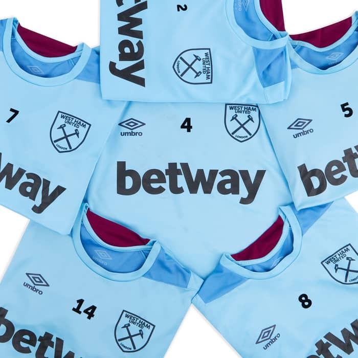 2019-20 West Ham Player Worn Training Shirt (Very Good) M