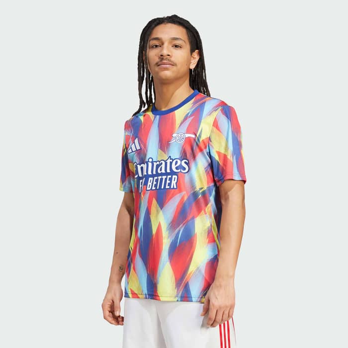 2025-26 Arsenal adidas Pre-Match Shirt