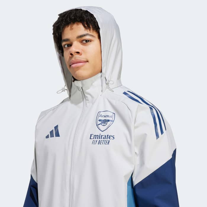 2025-26 Arsenal adidas Rain Jacket