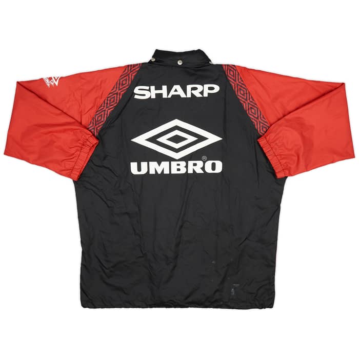 1995-97 Manchester United Umbro Bench Coat - 8/10 - (L)