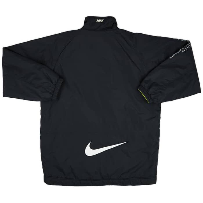 1997-98 Borussia Dortmund Nike Reversible Padded Bench Coat - 7/10 - (XL)