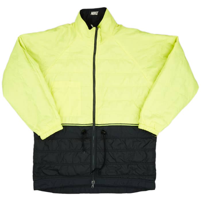1997-98 Borussia Dortmund Nike Reversible Padded Bench Coat - 7/10 - (XL)