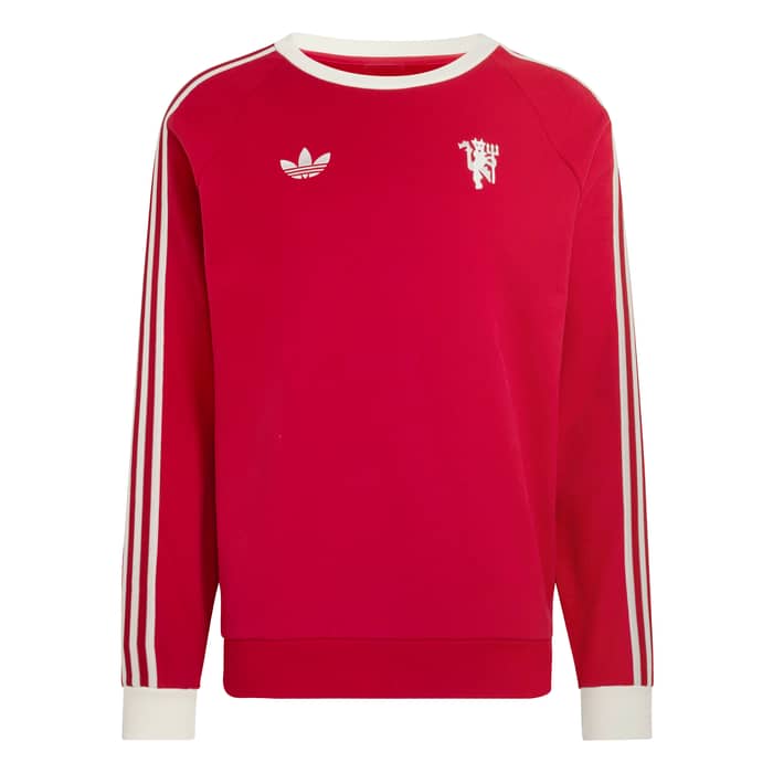 2025-26 Manchester United adidas Originals Crew Sweat Top