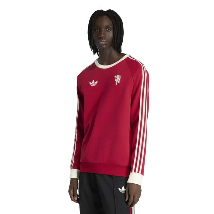2025-26 Manchester United adidas Originals Crew Sweat Top