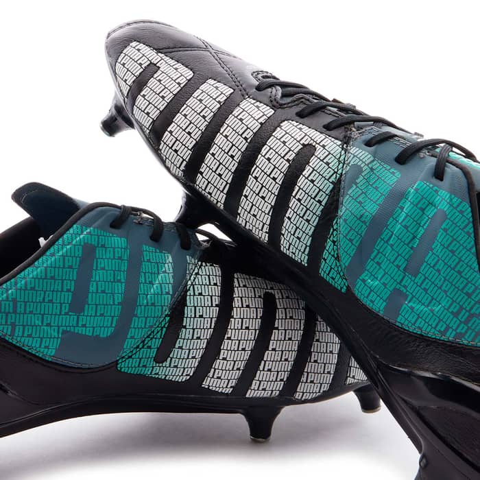 2014 Puma EvoSPEED 1.3 Leather Football Boots (Nacho Monreal) SG 9½