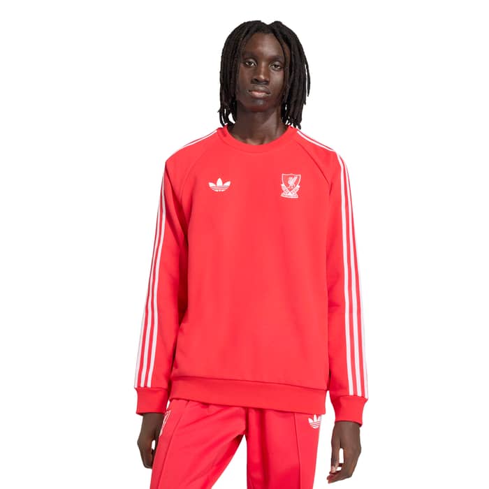 2025-26 Liverpool adidas Originals Crew Sweat Top