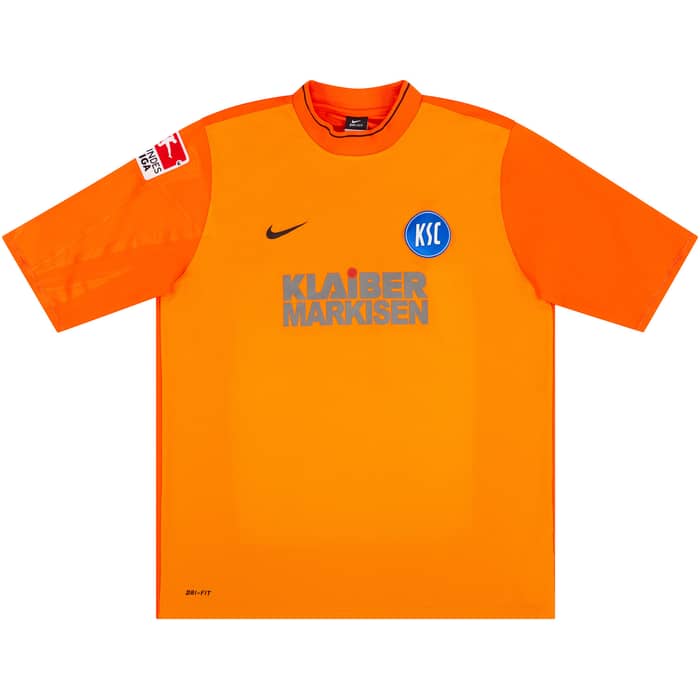 2010-11 Karlsruhe Match Issue GK Shirt Robles #32
