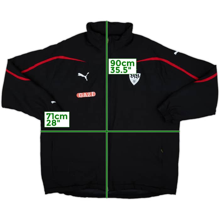 2010-12 Stuttgart Puma Padded Bench Coat - 5/10 - (XL)