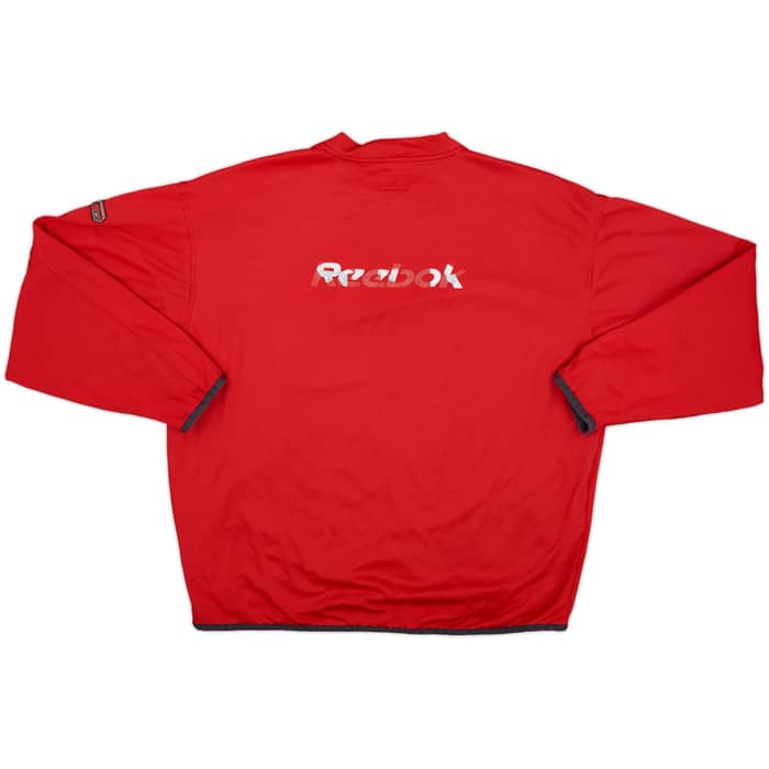 2004-05 Liverpool Reebok Staff Issue Drill Top JM - 3/10 - (XXL)