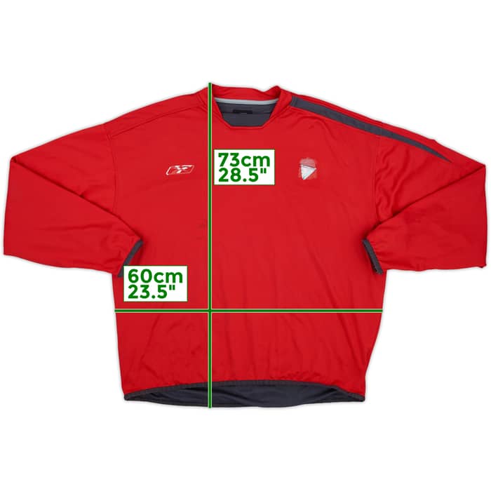 2004-05 Liverpool Reebok Staff Issue Drill Top JM - 3/10 - (XXL)