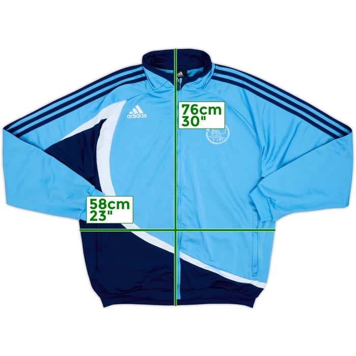 2007-08 Ajax adidas Track Jacket - 8/10 - (L/XL)